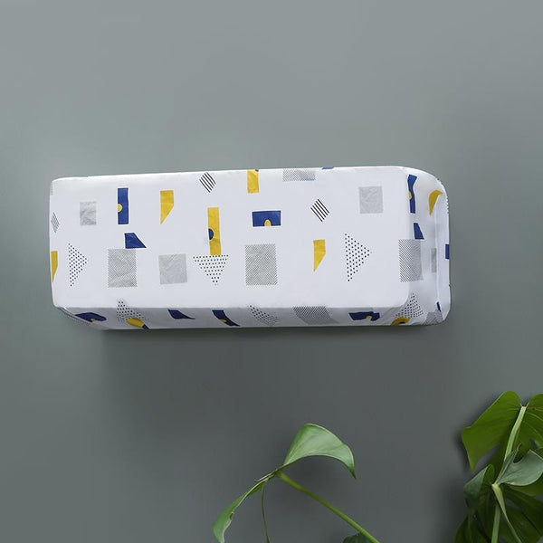 1.5 Ton Grey Square Design Dust Protector Ac Cover