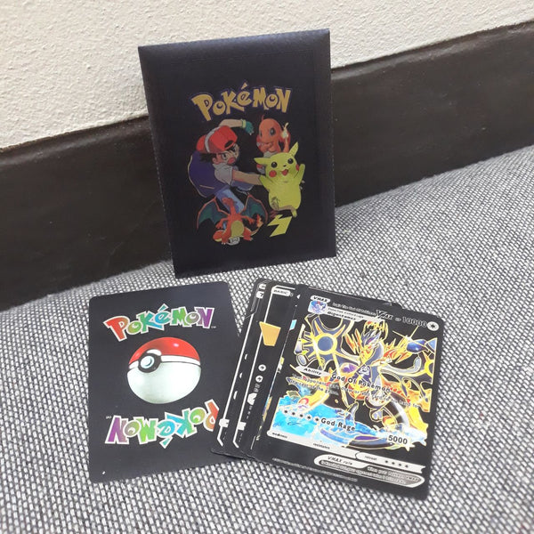 10 Piece Pokémon Black Cards