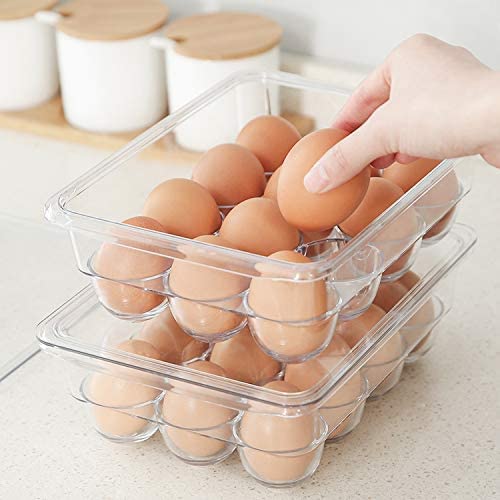 12 Grid Transparent Egg Storage Box
