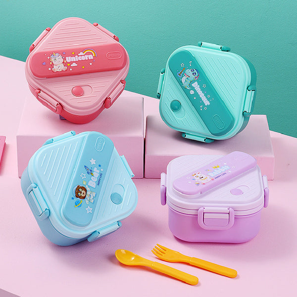 2 Part Happy Life Kids Tiffin Box