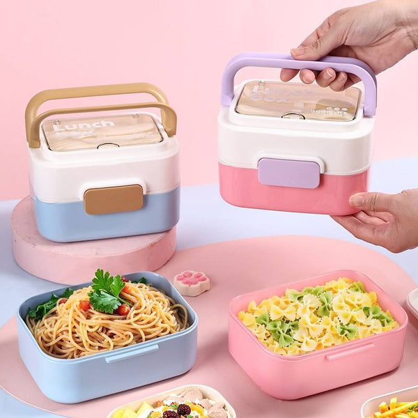 2 Layer 800ml Good Life Lunch Box