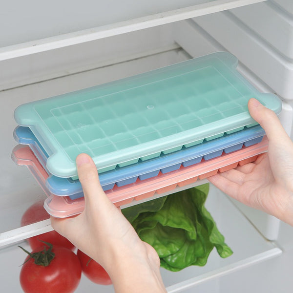 36 Grid Silicone Ice Tray With Lid