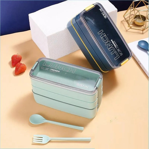 3 Layer Yakada 900ml Lunch Box