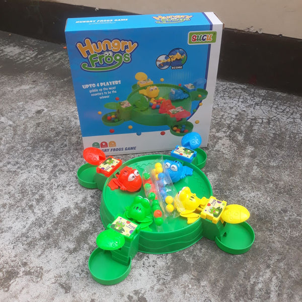 4 Players Big Size Hungry Frog Game for Kids