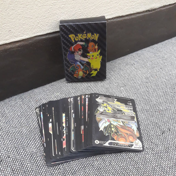 55 Piece Pokemon Black Cards