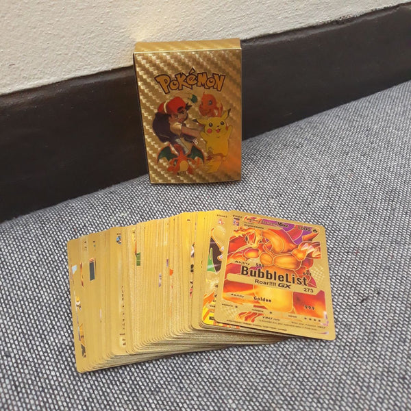 55 Piece Pokemon Golden Cards