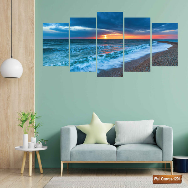 5 Piece 48x24 Pvc Board Wall Canvas-1201