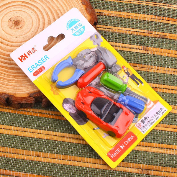 5 Piece Garage Eraser Set