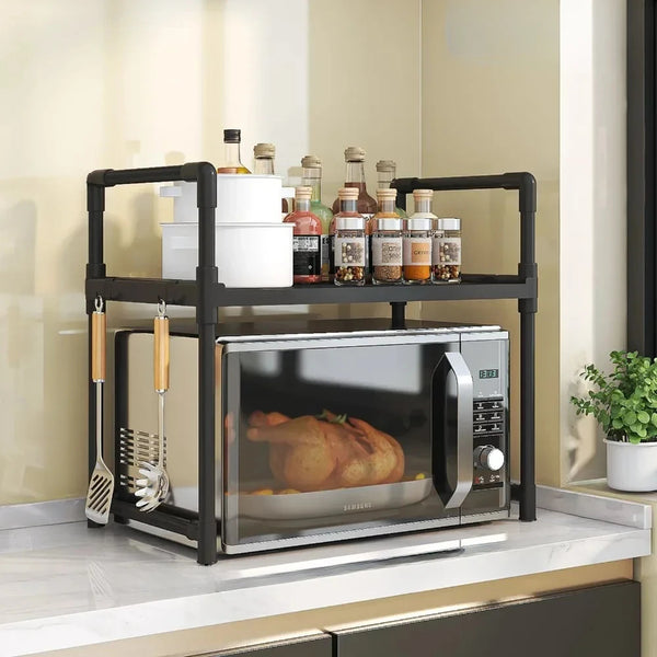 1 Layer Plastic Oven Rack- Black