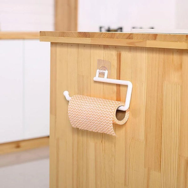 Adhesive Kitchen Paper Roll Holder