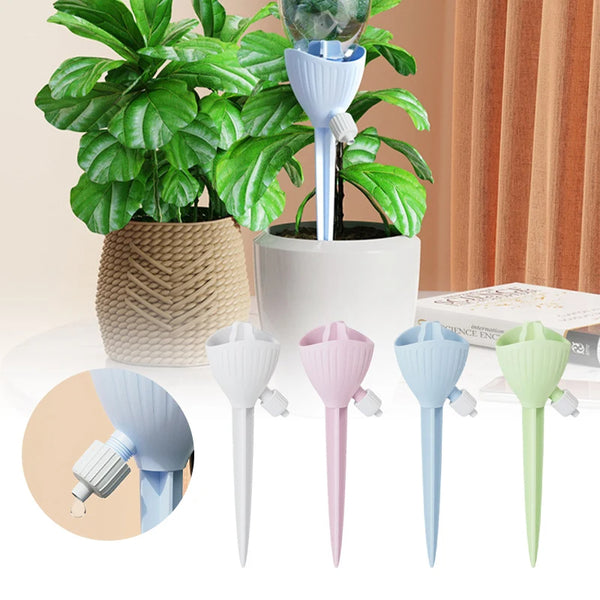 Automatic Watering Device For Potted Plants