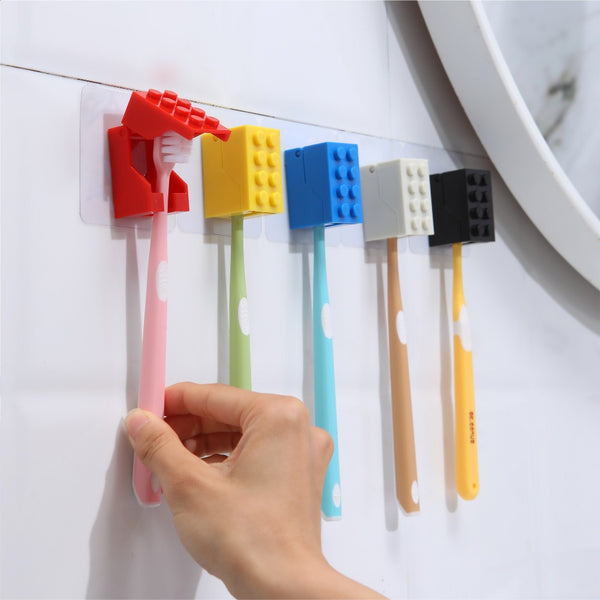 Brick Design Toothbrush Head Cover