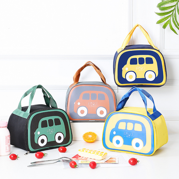 Car Design Insulated Lunch Bag