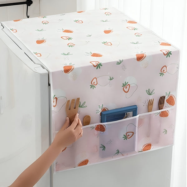 Carrot Design Fridge Dust Cover