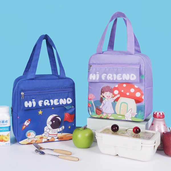 Cartoon Design Insulated Lunch Bag
