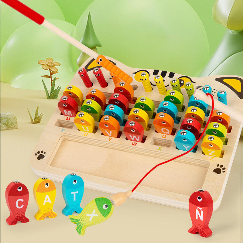 Cat Fishing Bug Catching Game for Kids | Magnetic Catch Toy | Fun Hand ...