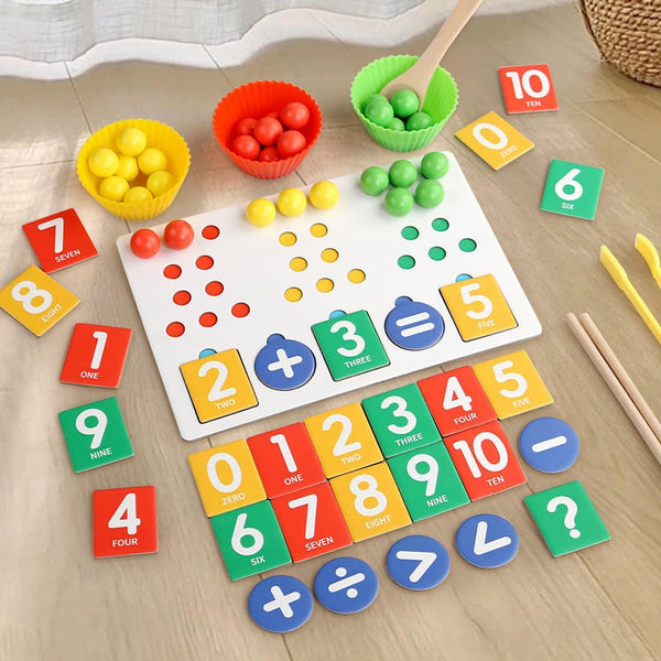Clamp Beads Learning Mathematics Toy
