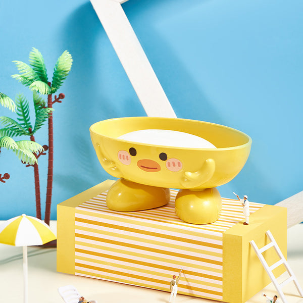 Cute Yellow Duck Soap Case