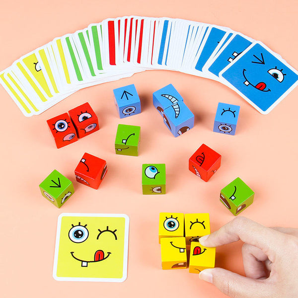 Expression Puzzle Building Blocks Without Bell