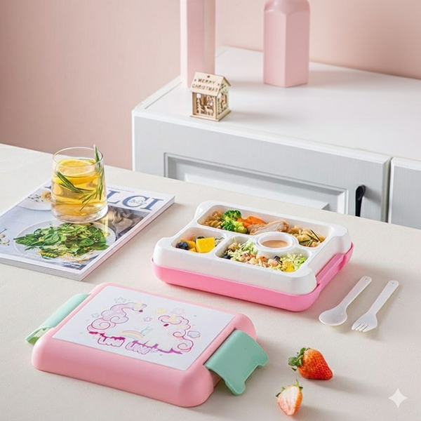 Unicorn Lunch Box With Handle