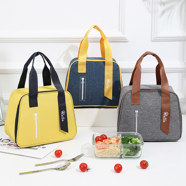 Hello Insulated Lunch Bag