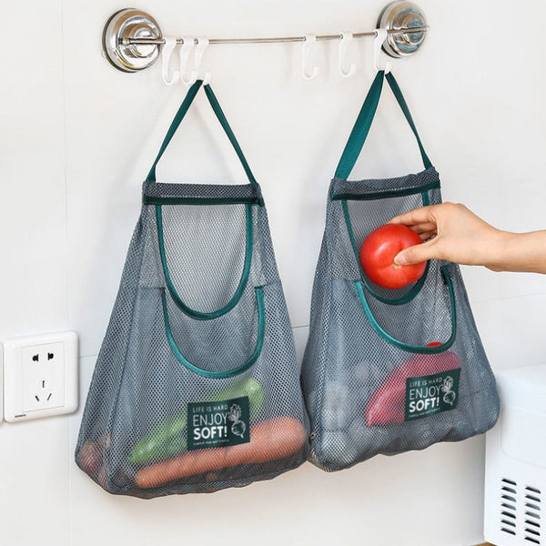 Kitchen Fruits Vegetables Hanging Bag