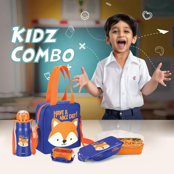 Milton Kidz Combo Tiffin Box Blue