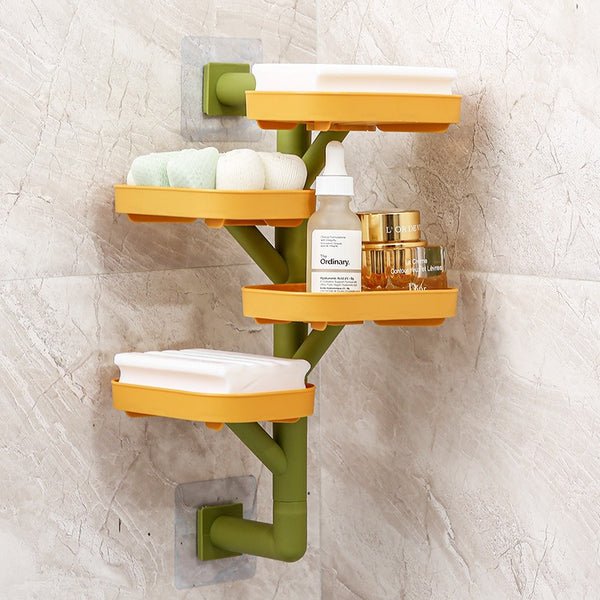 Wall Mounted Multi-Layer Soap Rack