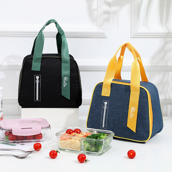 New Style Portable Hello Lunch Bag
