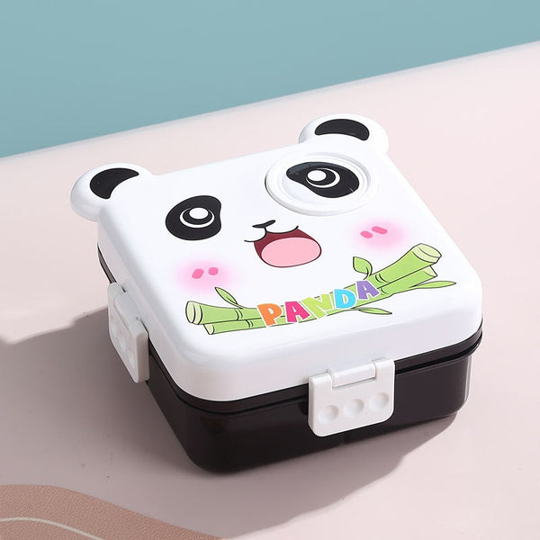 Panda Plastic Lunch Box