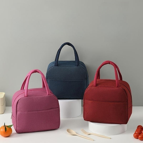 Portable Oxford Cloth lunch Bag