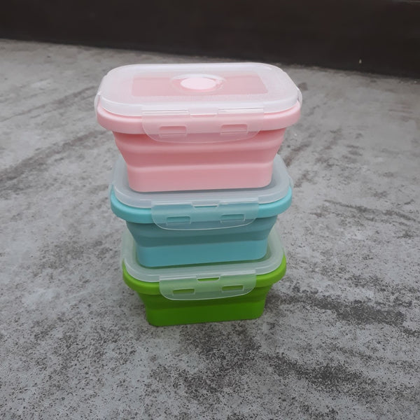 Silicone Folding Ovenproof Rectangle Bowl