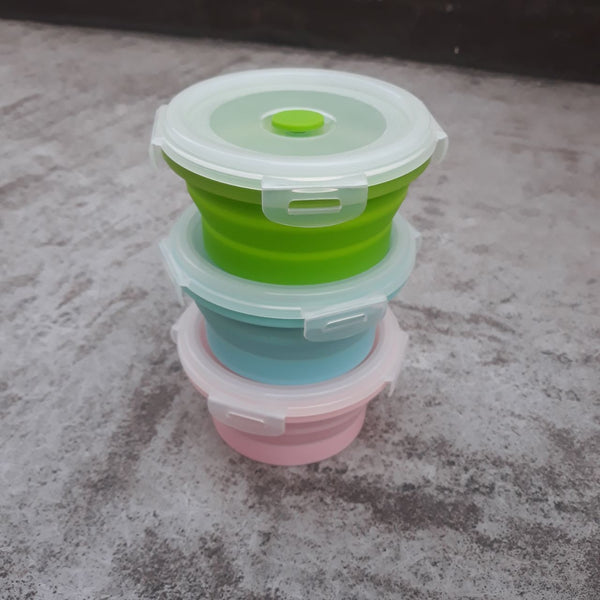 Silicone Folding Ovenproof Round Bowl