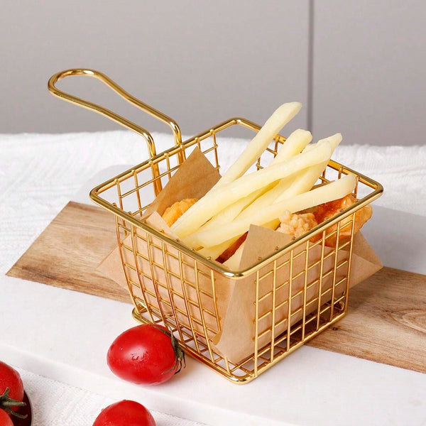 Small Handle Basket For French Fries