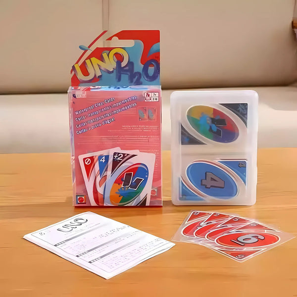 Uno Fun Game Plastic Card