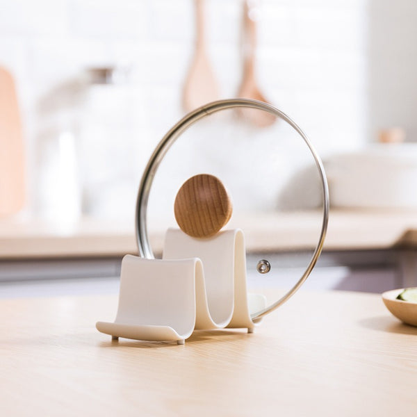 Wave Type Pot Lid Holder