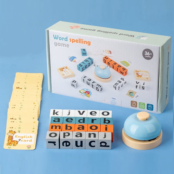 Word Spelling Game With Bell